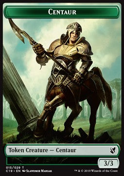 Centaur Token (G 3/3) // Egg Token (G 0/1)⁣ - Commander 2019⁣ (Token)⁣ [T 15/16]