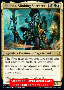 Kadena, Slinking Sorcerer (V.2)⁣ - Commander 2019⁣ (Special)⁣ [45]