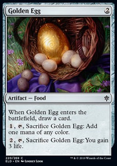 Golden Egg⁣ - Throne of Eldraine⁣ (Common)⁣ [220]