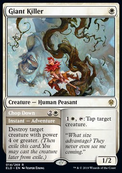 Giant Killer // Chop Down⁣ - Throne of Eldraine⁣ (Rare)⁣ [14]
