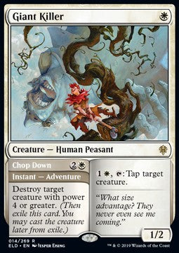 Giant Killer // Chop Down⁣ - Throne of Eldraine⁣ (Rare)⁣ [14]