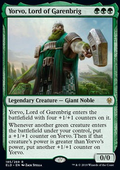 Yorvo, Lord of Garenbrig⁣ - Throne of Eldraine⁣ (Rare)⁣ [185]