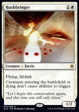 Hushbringer⁣ - Throne of Eldraine⁣ (Rare)⁣ [18]