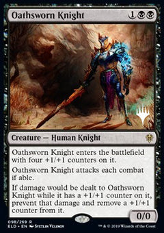Oathsworn Knight (V.2)⁣ - Throne of Eldraine: Promos⁣ (Rare)⁣ [98]