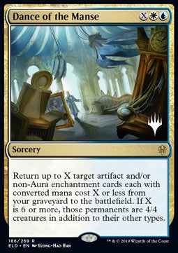 Dance of the Manse (V.2)⁣ - Throne of Eldraine: Promos⁣ (Rare)⁣ [186]