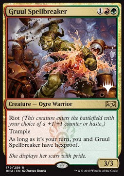 Gruul Spellbreaker⁣ - Throne of Eldraine: Promos⁣ (Rare)⁣ [179]