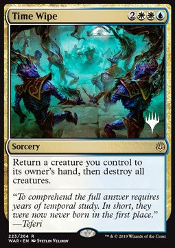Time Wipe⁣ - Throne of Eldraine: Promos⁣ (Rare)⁣ [223]