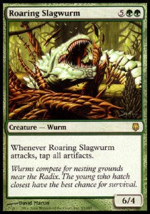 Roaring Slagwurm⁣ - Darksteel⁣ (Rare)⁣ [83]