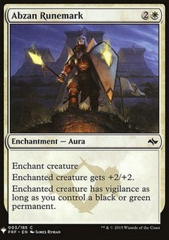 Abzan Runemark⁣ - Mystery Booster⁣ (Common)⁣ [3]