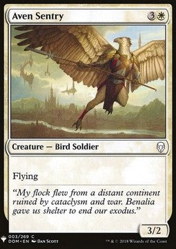 Aven Sentry⁣ - Mystery Booster⁣ (Common)⁣ [3]