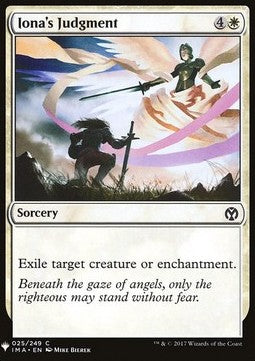 Iona's Judgment⁣ - Mystery Booster⁣ (Common)⁣ [25]