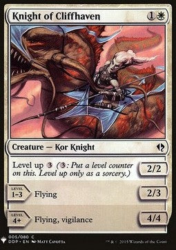 Knight of Cliffhaven⁣ - Mystery Booster⁣ (Common)⁣ [5]