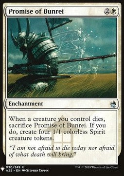 Promise of Bunrei⁣ - Mystery Booster⁣ (Uncommon)⁣ [30]