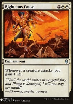 Righteous Cause⁣ - Mystery Booster⁣ (Uncommon)⁣ [21]