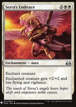 Serra's Embrace⁣ - Mystery Booster⁣ (Uncommon)⁣ [21]