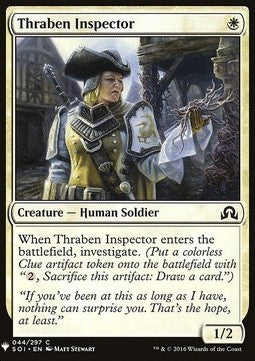 Thraben Inspector⁣ - Mystery Booster⁣ (Common)⁣ [44]
