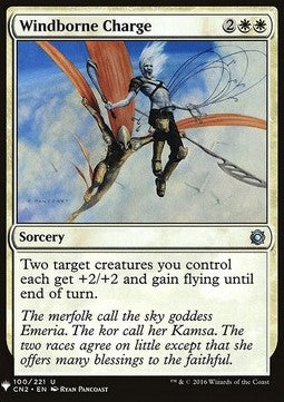 Windborne Charge⁣ - Mystery Booster⁣ (Uncommon)⁣ [100]