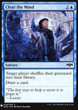 Clear the Mind⁣ - Mystery Booster⁣ (Common)⁣ [34]