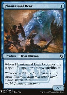 Phantasmal Bear⁣ - Mystery Booster⁣ (Common)⁣ [69]