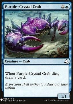Purple-Crystal Crab⁣ - Mystery Booster⁣ (Common)⁣ [3]