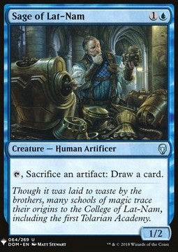 Sage of Lat-Nam⁣ - Mystery Booster⁣ (Uncommon)⁣ [64]