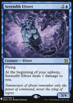Serendib Efreet⁣ - Mystery Booster⁣ (Rare)⁣ [70]