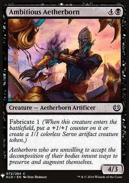 Ambitious Aetherborn⁣ - Mystery Booster⁣ (Common)⁣ [72]