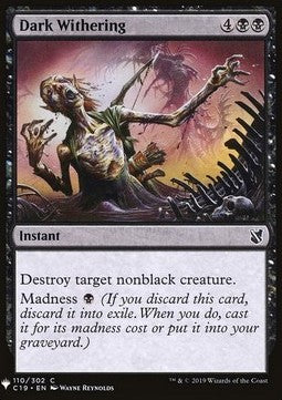 Dark Withering⁣ - Mystery Booster⁣ (Common)⁣ [110]