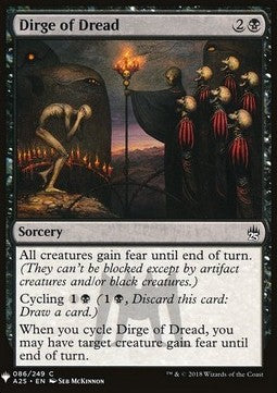 Dirge of Dread⁣ - Mystery Booster⁣ (Common)⁣ [86]
