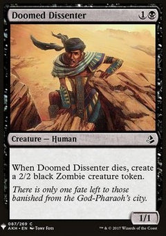 Doomed Dissenter⁣ - Mystery Booster⁣ (Common)⁣ [87]