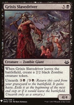 Grixis Slavedriver⁣ - Mystery Booster⁣ (Common)⁣ [74]