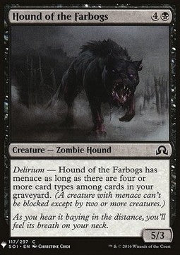 Hound of the Farbogs⁣ - Mystery Booster⁣ (Common)⁣ [117]