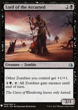 Lord of the Accursed⁣ - Mystery Booster⁣ (Uncommon)⁣ [99]