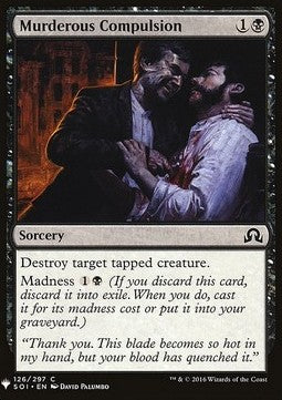 Murderous Compulsion⁣ - Mystery Booster⁣ (Common)⁣ [126]