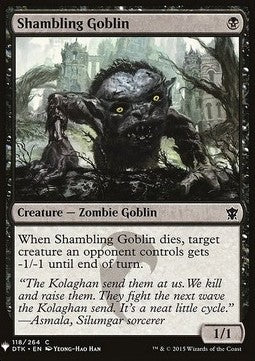 Shambling Goblin⁣ - Mystery Booster⁣ (Common)⁣ [118]