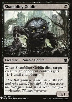 Shambling Goblin⁣ - Mystery Booster⁣ (Common)⁣ [118]