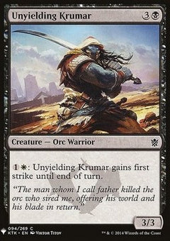 Unyielding Krumar⁣ - Mystery Booster⁣ (Common)⁣ [94]