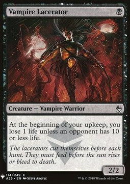Vampire Lacerator⁣ - Mystery Booster⁣ (Common)⁣ [114]