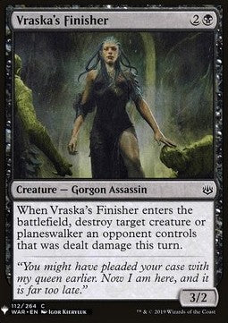 Vraska's Finisher⁣ - Mystery Booster⁣ (Common)⁣ [112]