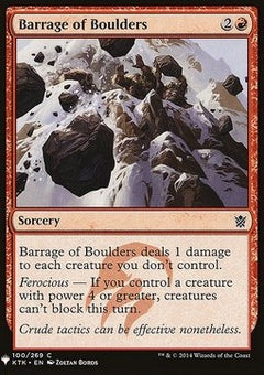 Barrage of Boulders⁣ - Mystery Booster⁣ (Common)⁣ [100]