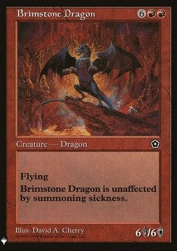 Brimstone Dragon⁣ - Mystery Booster⁣ (Rare)⁣ [92]