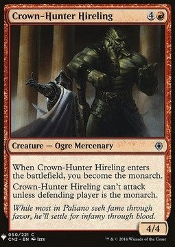 Crown-Hunter Hireling⁣ - Mystery Booster⁣ (Common)⁣ [50]