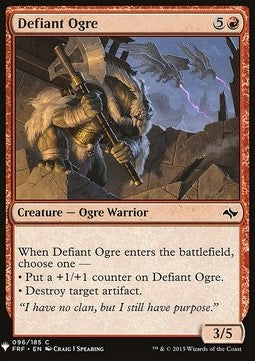 Defiant Ogre⁣ - Mystery Booster⁣ (Common)⁣ [96]