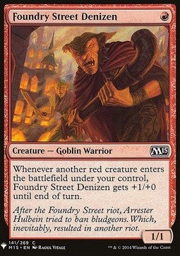 Foundry Street Denizen⁣ - Mystery Booster⁣ (Common)⁣ [141]