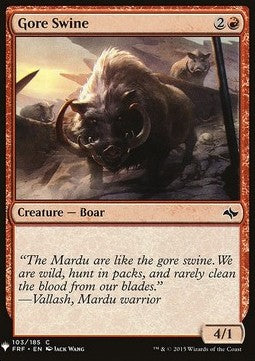 Gore Swine⁣ - Mystery Booster⁣ (Common)⁣ [103]