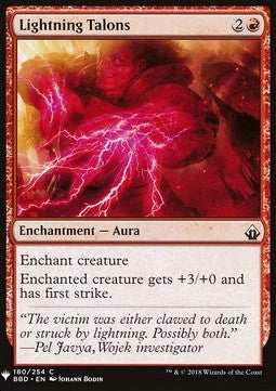 Lightning Talons⁣ - Mystery Booster⁣ (Common)⁣ [180]