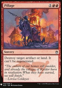 Pillage⁣ - Mystery Booster⁣ (Common)⁣ [144]