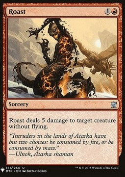 Roast⁣ - Mystery Booster⁣ (Uncommon)⁣ [151]