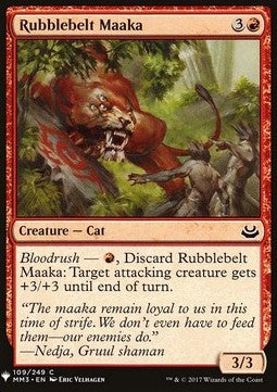 Rubblebelt Maaka⁣ - Mystery Booster⁣ (Common)⁣ [109]