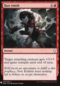 Run Amok⁣ - Mystery Booster⁣ (Common)⁣ [140]